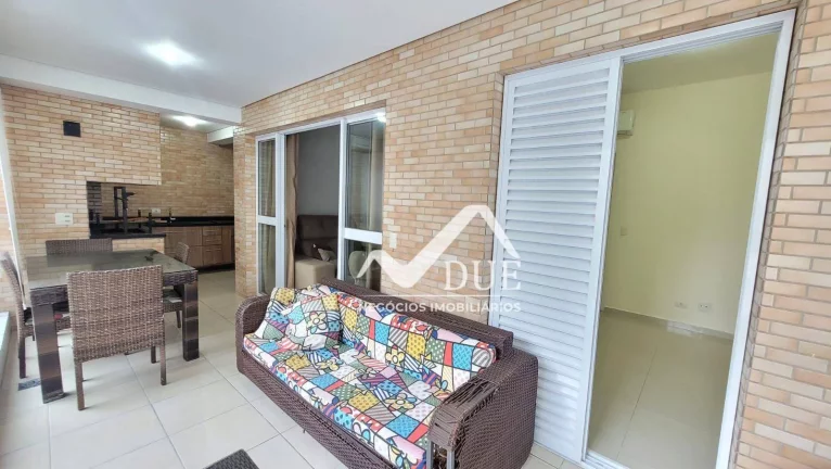 Imagem Apartamento com 3 dormitórios sendo 2 suítes com lazer completo, 2 vagas no coração do Gonzaga. À venda, 109 m² por R$ 1.550.000 - Gonzaga - Santos/SP