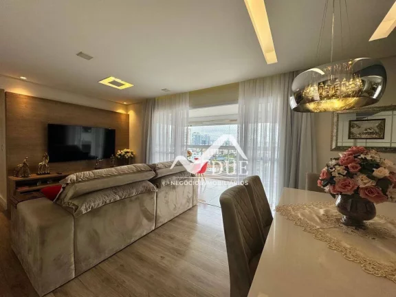 Imagem Apartamento com 3 dormitórios à venda, 111 m² por R$ 1.095.000,00 - Ponta da Praia - Santos/SP