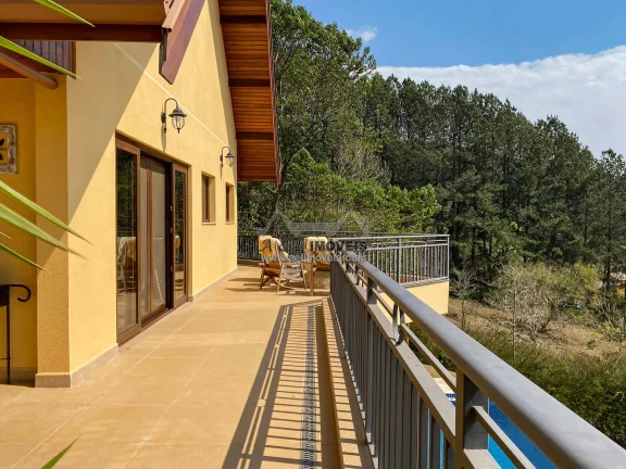 Imagem Casa condomínio Santo Antônio Pinhal 5 suítes vista Pedra do Baú
