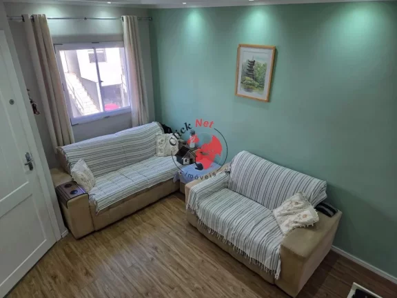 Imagem Sobrado em Condomínio Fechado à Venda na Paulicéia – 105m² com 2 dormitórios (1 suíte) quintal com churrasqueira! São Bernardo do Campo
