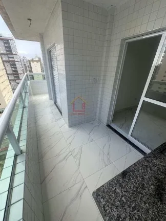Imagem varanda Gourmet - Guilhermina - vista Mar