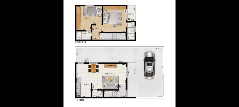Imagem Residencial 2 quartos amplos Parque Fluminense Duque de Caxias - RJ