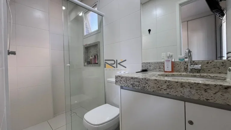 Imagem APARTAMENTO PRAIA GRANDE com 2 dormitórios sendo 1 suíte,1 vaga de garagem,varanda gourmet com churrasqueira,sala 2 ambientes
