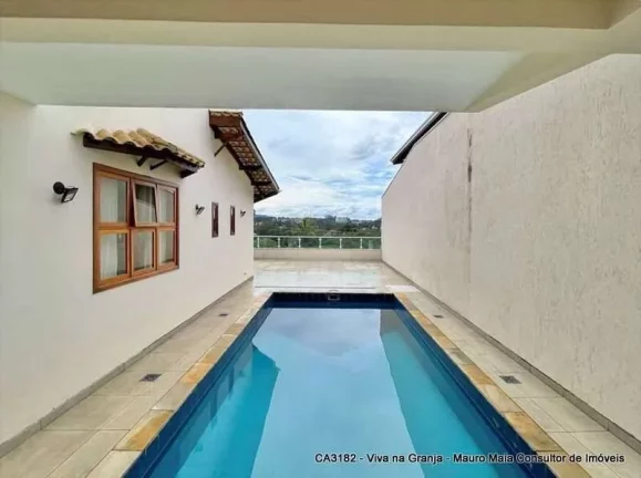 Imagem Terras do Madeira / Fazendinha - 4 dorms / 2 sts, piscina, vista!