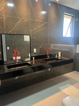 Imagem Casa de porteira fechada com sobrado e piscina privativa em condomínio fechado no Alphaville/PB Bayeux - CA0120