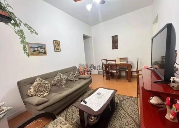 Imagem Apartamento com 2 dormitórios à venda, 75 m² por R$ 385.000 - José Menino - Santos/SP