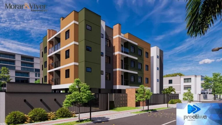 Imagem Apartamento para Venda em São José dos Pinhais, Parque da Fonte, 3 dormitórios, 1 suíte, 2 banheiros, 1 vaga