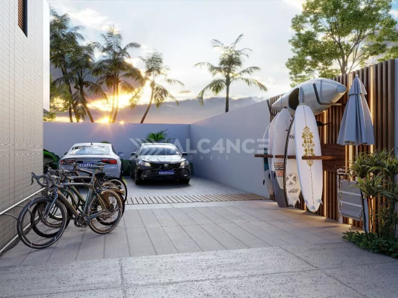Imagem Apto - 2 Quartos - 1 Suíte - 61,38 m² - Camboinha, Cabedelo/PB