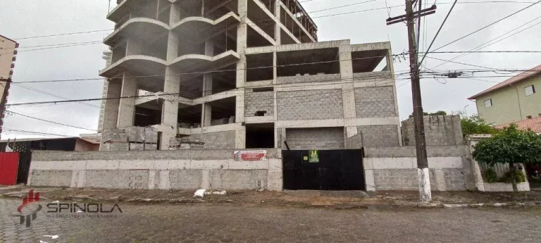 Imagem Apartamento com 2 dormitórios à venda, 75 m² por R$ 390.000,00 - Vila Caiçara - Praia Grande/SP
