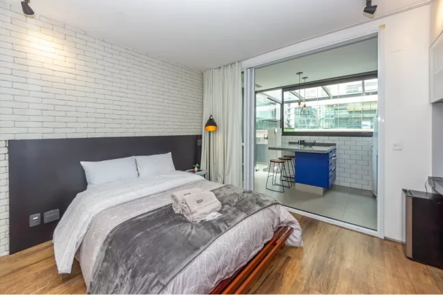Imagem Apartamento à venda em São Paulo, Vila Olímpia, com 1 quarto, 43m2