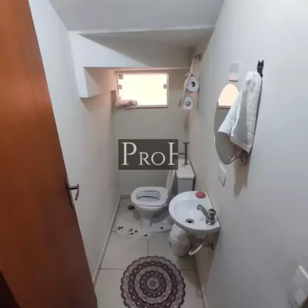 Imagem Sobrado com 3 Quartos para Alugar, 128 m² em Jardim - Santo André