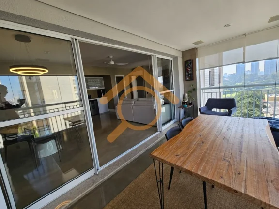 Imagem Espetacular apartamento à venda em São Paulo-SP, no bairro Jurubatuba, com 3 quartos, 2 suítes, 2 salas, 4 banheiros, 2 vagas de garagem e 117,00 m² de área no Condomínio Magic Resort.