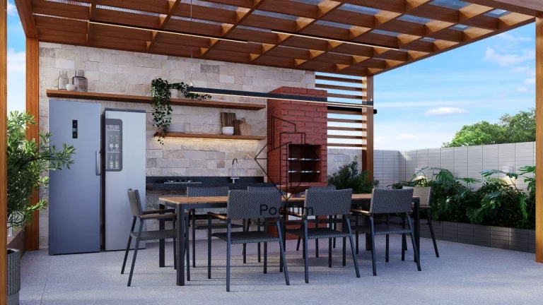 Imagem Apartamentos com varanda / sacada gourmet à 270m do Parque Linear Parahyba 2 no bairro do Jardim Oceania / Bessa - AP2410