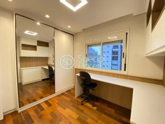 Imagem Apartamento com 98m² em Moema Pássaros Edifício lindo e moderno, andar alto com varanda envidraç...