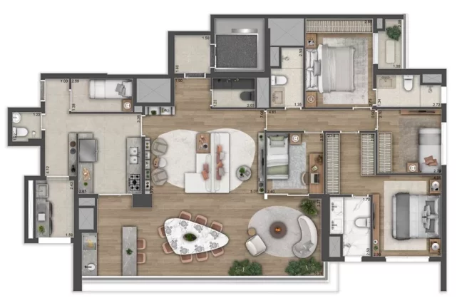 Imagem Apartamento em Brooklin Novo - São Paulo SP