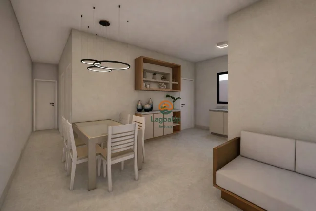 Imagem Casa com 2 dormitórios à venda, 66 m² por R$ 450.000,00 - Aeronautas - Lagoa Santa/MG