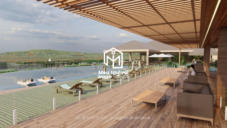 Imagem Cond Encanto das Águas Corumbá IV Lote 805m² Portaria 24 horas Lazer Completo