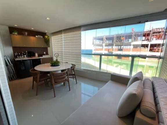 Imagem A 5ª Avenida Imóveis selecionou esse apartamento no TERRAZZO ONDINA, localizado no melhor de Ondina com vista mar: 2 Suites 98m² privativo, mobiliado: