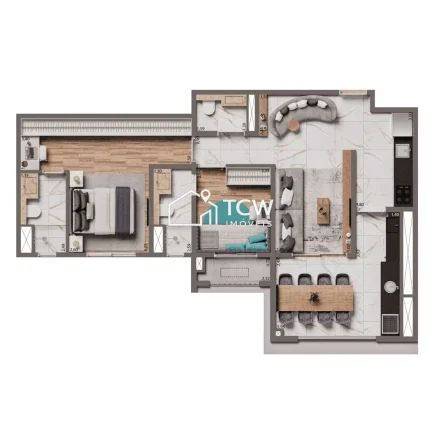 Imagem Apartamento à venda no bairro Brooklin - São Paulo/SP, Zona Sul
