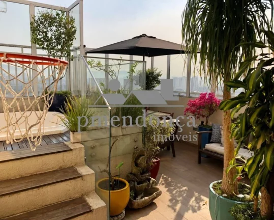Imagem Cobertura duplex na Vila Romana, face Norte, com muito sol o dia inteiro e o ano inteiro.