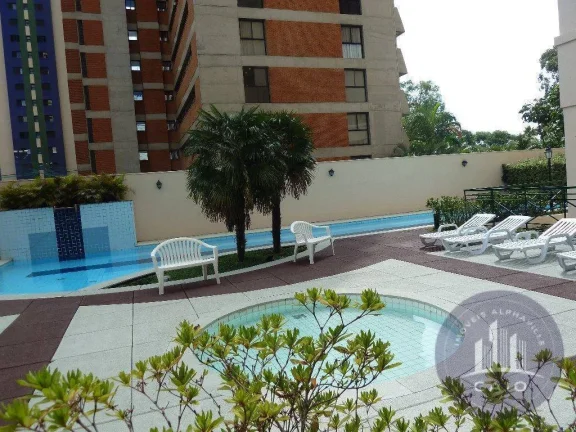 Imagem Apartamento com 3 quartos, 98m², aluguel por R$ 6.700/mês- Alphaville/SP