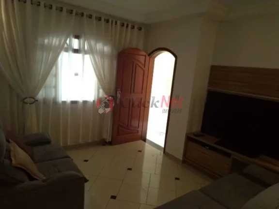 Imagem Sobrado Móveis planejados , 2 dorms sendo 1 suíte , Quintal, Churrasqueira, 2 vagas. Parque Marajoara em Santo André