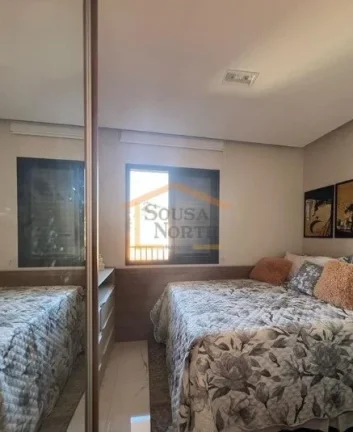 Imagem Apartamento novo, nunca habitado, com 2 dormitÃ³rios com armÃ¡rios, cozinha americana equipada (armÃ...
