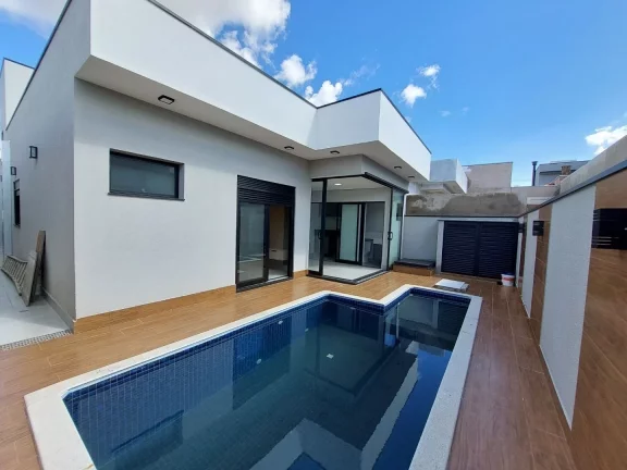 Imagem CASA TÉRREA - ALTO PADRÃO COM PISCINA - RESIDENCIAL REAL PARK - SUMARÉ