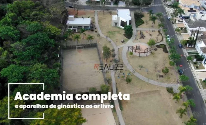 Imagem Casa moderna de alto padrão com 3 suítes e escritório à venda, 257 m² por R$ 2.990.000 - Condomínio Santa Clara - Indaiatuba/SP