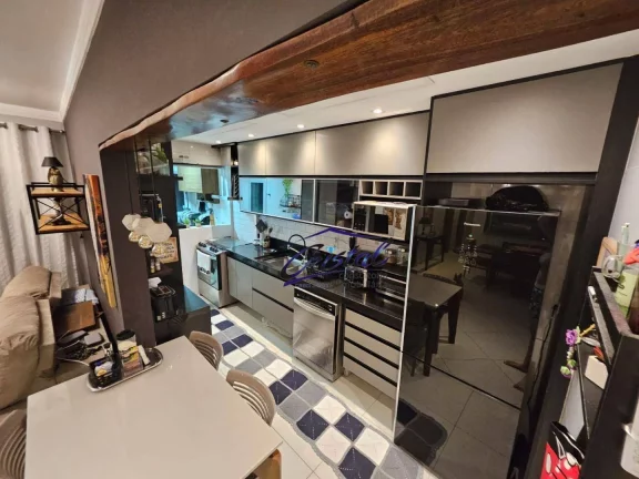 Imagem Apartamento com 3 dormitórios à venda, 121 m² por R$ 970.000 - Boqueirão - Praia Grande/SP