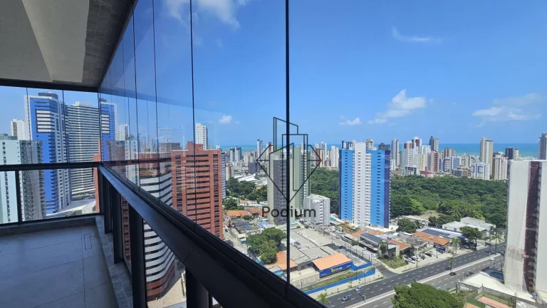 Imagem Apartamento de alto padrão em condomínio Club com 04 suítes e vista para o mar no Miramar -AP2498