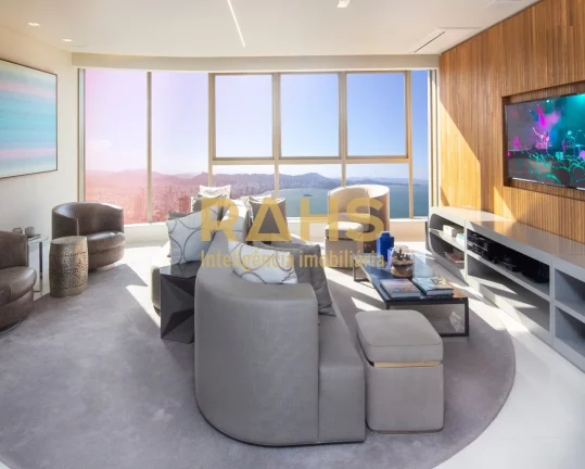 Imagem 81 andares, o maior residencial da América Latina; Altura: 281 metros; 264 apartamentos; Tamanho do...