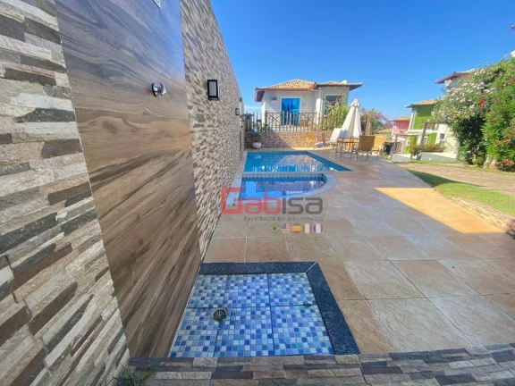 Imagem Casa com 3 Quartos e Espaço privativo de lazer à venda, em Condomínio com piscina, 150 m² por R$ 449.000 - Rasa - Armação dos Búzios/RJ