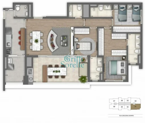 Imagem Apartamento à Venda em Vila Mariana - São Paulo - SP.