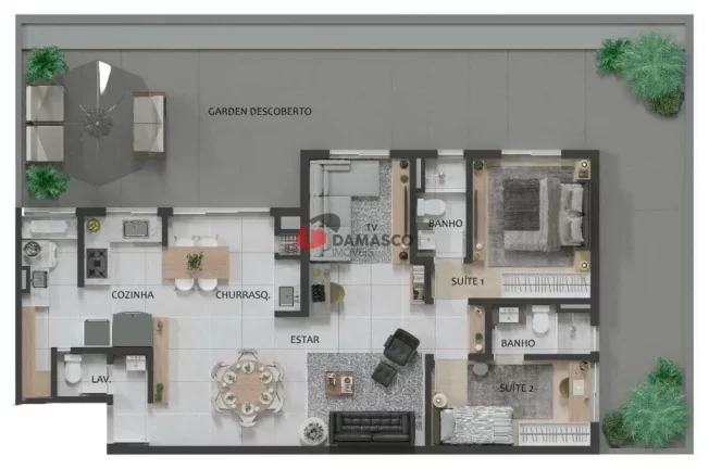 Imagem Apartamento à venda 3 Quartos, 1 Suite, 2 Vagas, Barcelona, São Caetano do Sul - SP