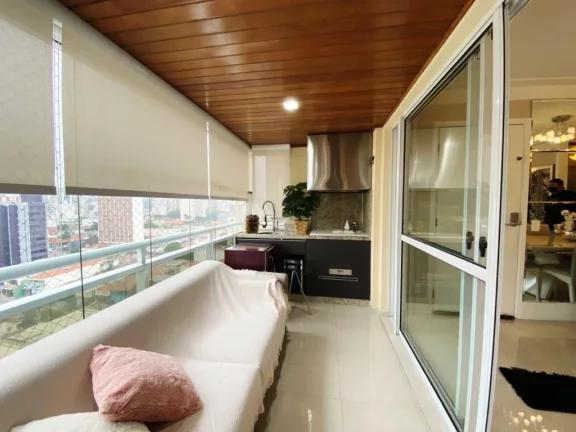 Imagem Apartamento de luxo no coração de Santo André-SP: 3 quartos, 3 suítes, 4 banheiros, 2 vagas na garagem, 115m²! Confira agora no Condomínio Paris Santo André!