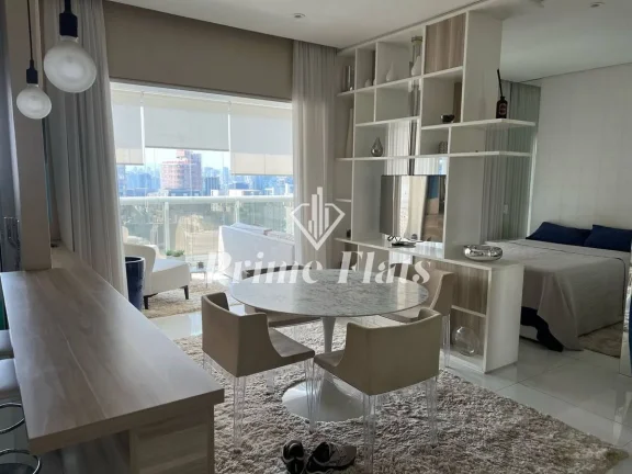 Imagem Flat disponível para venda no Horizonte JK Residencial na Vila Nova Conceição, com 55,30m², 1 dormitório e 1 vaga