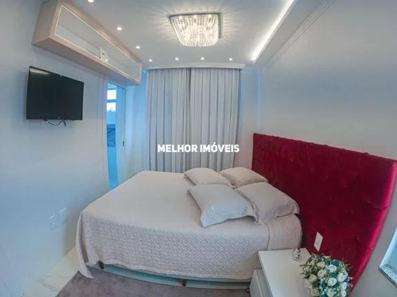 Imagem Cobertura triplex á venda mobiliada, decorado e equipado com 3 suítes localizada no Bairro Perequê de Porto Belo