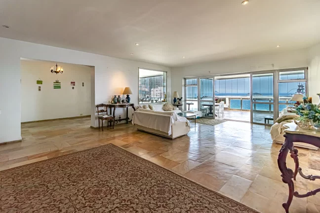 Imagem VISTA PANORÂMICA - Apartamento à venda com 4 dormitórios - 386m² - R$ 6.200.000,00 - Barra da Tijuca