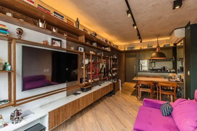 Imagem Apartamento Mobiliado com 2 quartos Brooklin Novo.