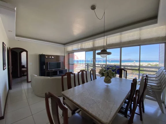 Imagem Apartamento linear 3 quartos, mobiliado, Praia do forte, Cabo Frio Rj