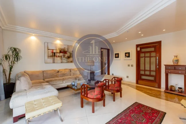 Imagem Apartamento de Luxo à Venda em Indianópolis, São Paulo-SP: 4 Quartos, 4 Suítes, 2 Salas, 4 Banheiros, 3 Vagas de Garagem, 200m²!