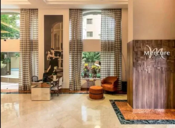 Imagem Flat para aluguel possui 33 metros quadrados com 1 quarto em Vila Olímpia