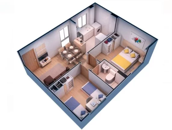 Imagem Apartamento com 2 dormitórios à venda, 41 m² por R$ 160.000,00 - Chácara Holiday - Itaquaquecetuba/SP