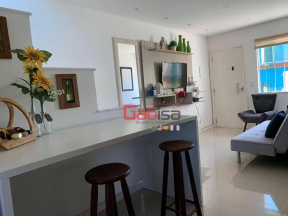 Imagem Casa com 4 Suítes, Mobiliada, 100 metros da beira mar, à venda, 140 m² por R$ 540.000 - Rasa - Armação dos Búzios/RJ