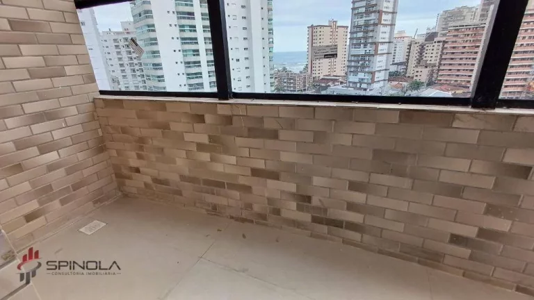 Imagem Apartamento com 1 dormitório à venda, 57 m² por R$ 447.096,00 - Vila Caiçara - Praia Grande/SP