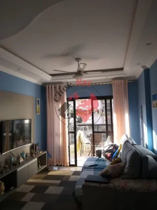 Imagem Apartamento Mobiliado , 3 dorm, 1 suíte, 1 vagas, 115 m2, 3 Quadra da Praia Pernambuco ,bairro enseada, Guaruja