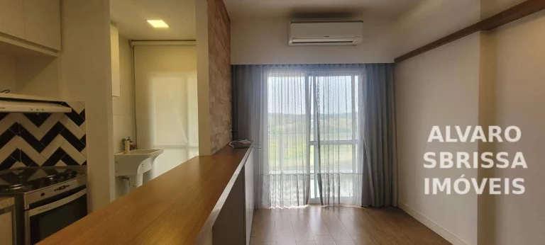 Imagem Apartamento com 2 dormitórios 1 suíte repleto de armários planejados nos dormitórios e cozinha ar cond 65 m2 Condomínio Plaza Itu à venda
