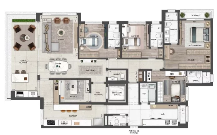 Imagem Terraro Vila Romana - Residencial
