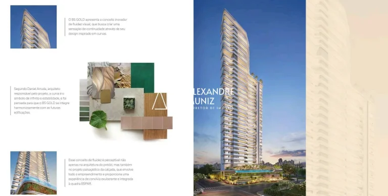 Imagem BS Gold, Lançamento, apartamentos à venda, Aldeota, Fortaleza-CE.